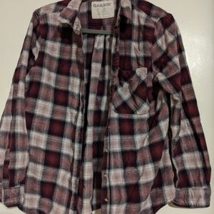 Garage Boyfriend Fit Flannel Shirt